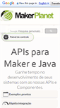 Mobile Screenshot of makerplanet.com